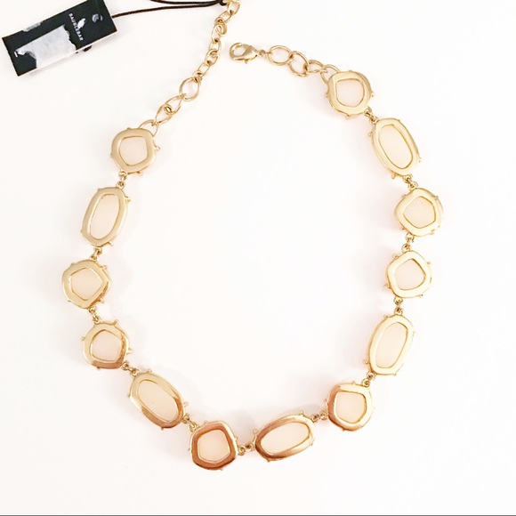 BaubleBar • Rose Quartz & Smoky Crystal Necklace - Picture 4 of 6